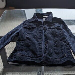 Blue Corduroy Jacket -  French Dressing Clothing - Size L